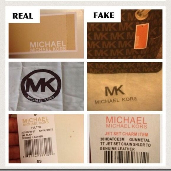 How to Spot a FAKE MK bag - Picture 4 of 4